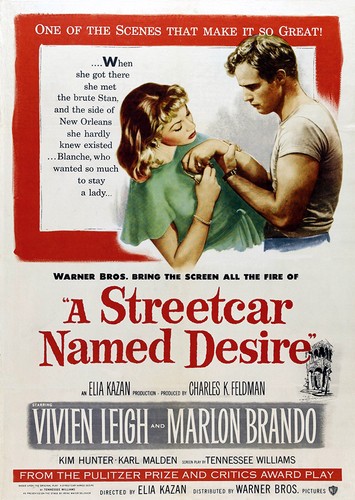 Vintage A Streetcar Named Desire Broadway Movie Film Poster Print Picture A3 A4 - Picture 2 of 2