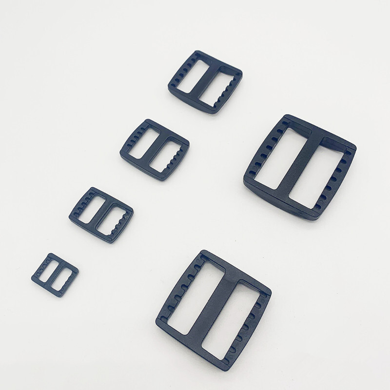 Black Plastic Slider Tri-Glide Adjust Buckles pet webbing 10/13/15/20/25mm 100pc