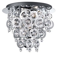 Decken Lampe Leuchte Chrom KüChe Flur BüRo Wohn Ess Schlaf Zimmer Beleuchtung