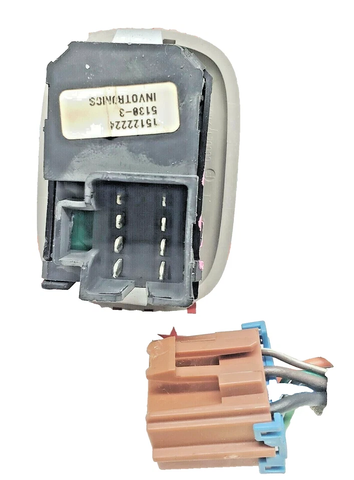 Оригинальный переключатель заднего стекла левый или правый для GMC Envoy Denali 2002–2006 годов выпуска 15122224 - Изображение 2 из 3