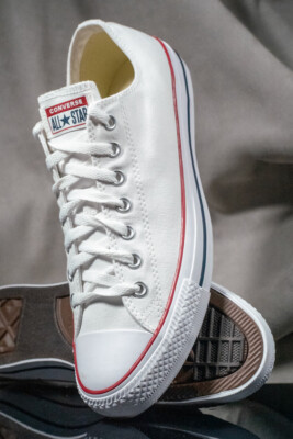 CONVERSE ALL STAR OX shoes for men, white, NEW & AUTHENTIC  display picture 2