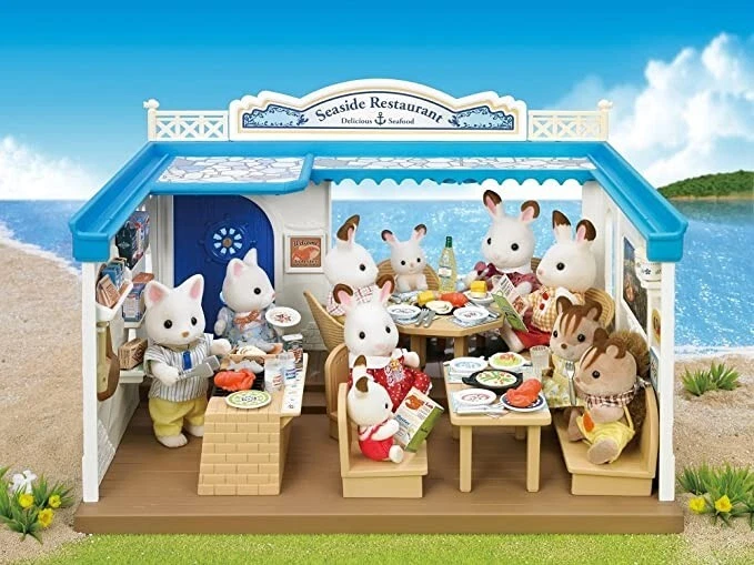 Calico critters sale seaside restaurant