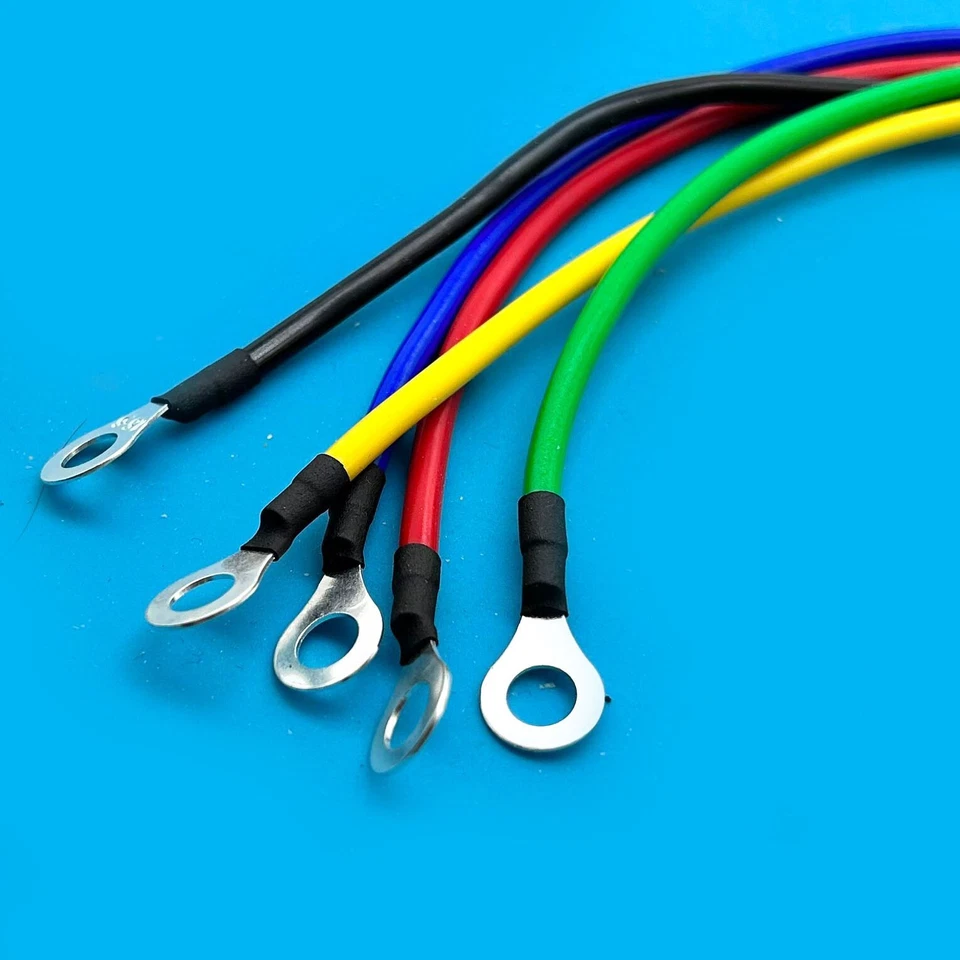 Connector OT-6 M6 O-type binding post Ground Terminal 14AWG Battery Copper Cable - Image 4 of 4