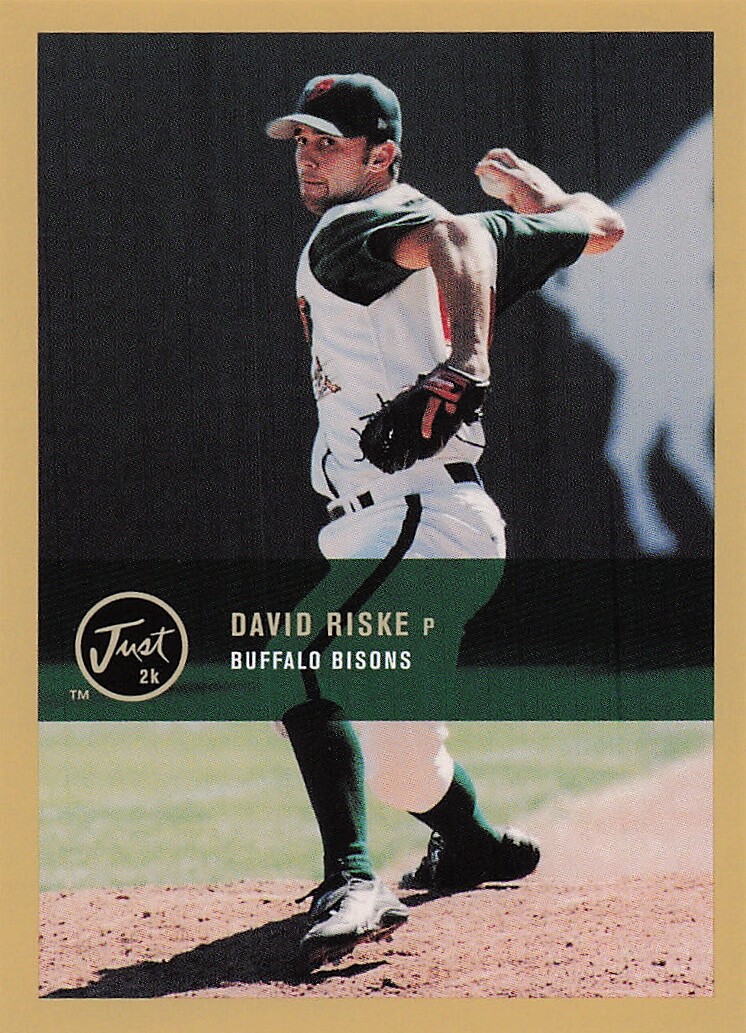 2000 Just #181 David Riske Gold