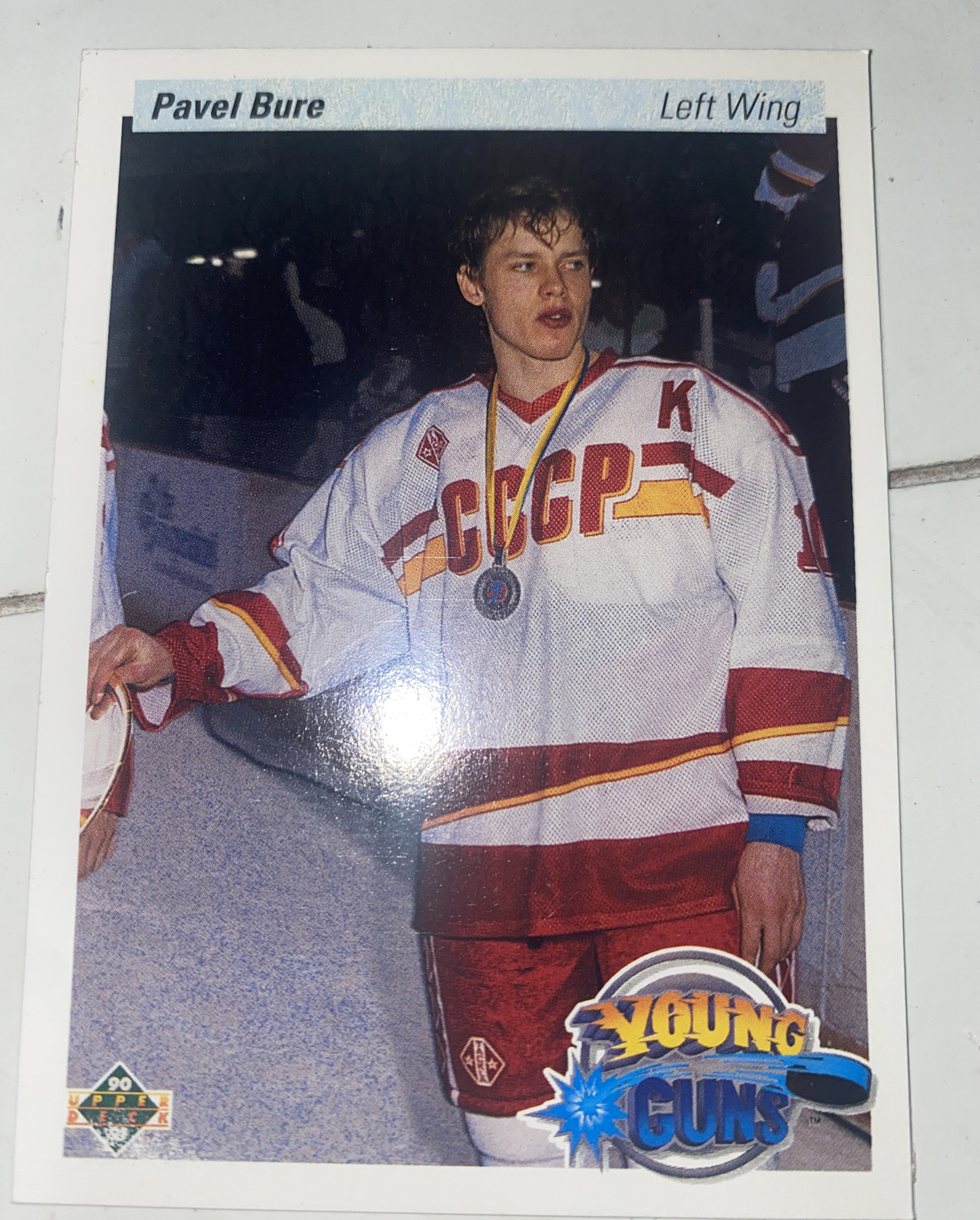 Bure 1990/91 Upper Deck Young Guns Pavel Bure Rookie Card #526 | eBay