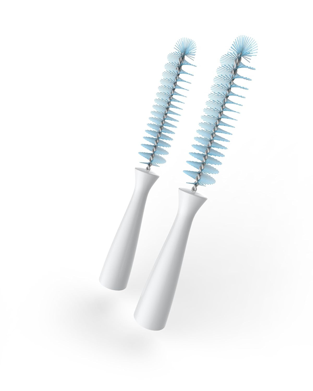 Kiinde Twist Pouch 2-Piece Baby Bottle Nipple Brush Set for 