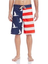 Duck Dynasty Flag Navy Board Shorts