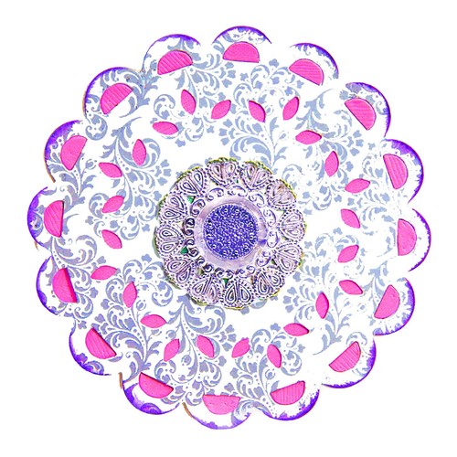 Sizzix Bigz Lace Medallion Doily die #657375 Retail $19.99 Retired, BEAUTIFUL!! - Picture 6 of 9