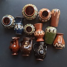 Vasi Antichi.Lotto di 12 Vasetti di tipologia diversa, 7/8 cm; 