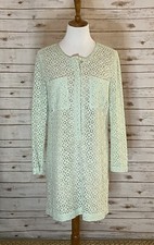 Victoria Beckham for Target coquette mint green lace shift dress Size Large
