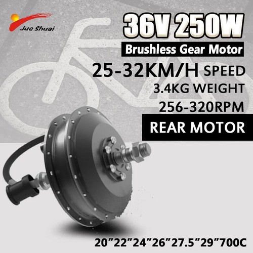 36V 250W/350W/500W MTB E-bike 25-45KM/H Speed Front Rear Hub Motor 20-29"700C - Picture 7 of 16