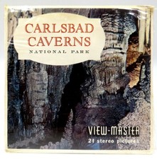 View-Master A376, Carlsbad Caverns National Park, New Mexico, 3 Reel Set