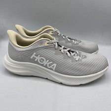 Hoka One One Solimar Womens Size 10 B White Athletic Running Shoes EXCELLENT