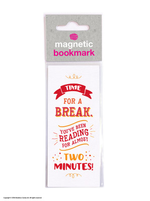 Bookmark Magnetic Funny Humour Novelty Cheap Present Birthday Gift Reading Books