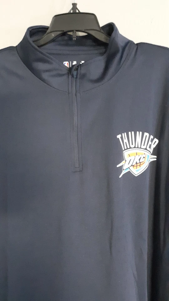New-Men's  Official NBA Ultra Game THUNDER OKC Long Sleeve Shirt.Size XXL - Image 4 of 4