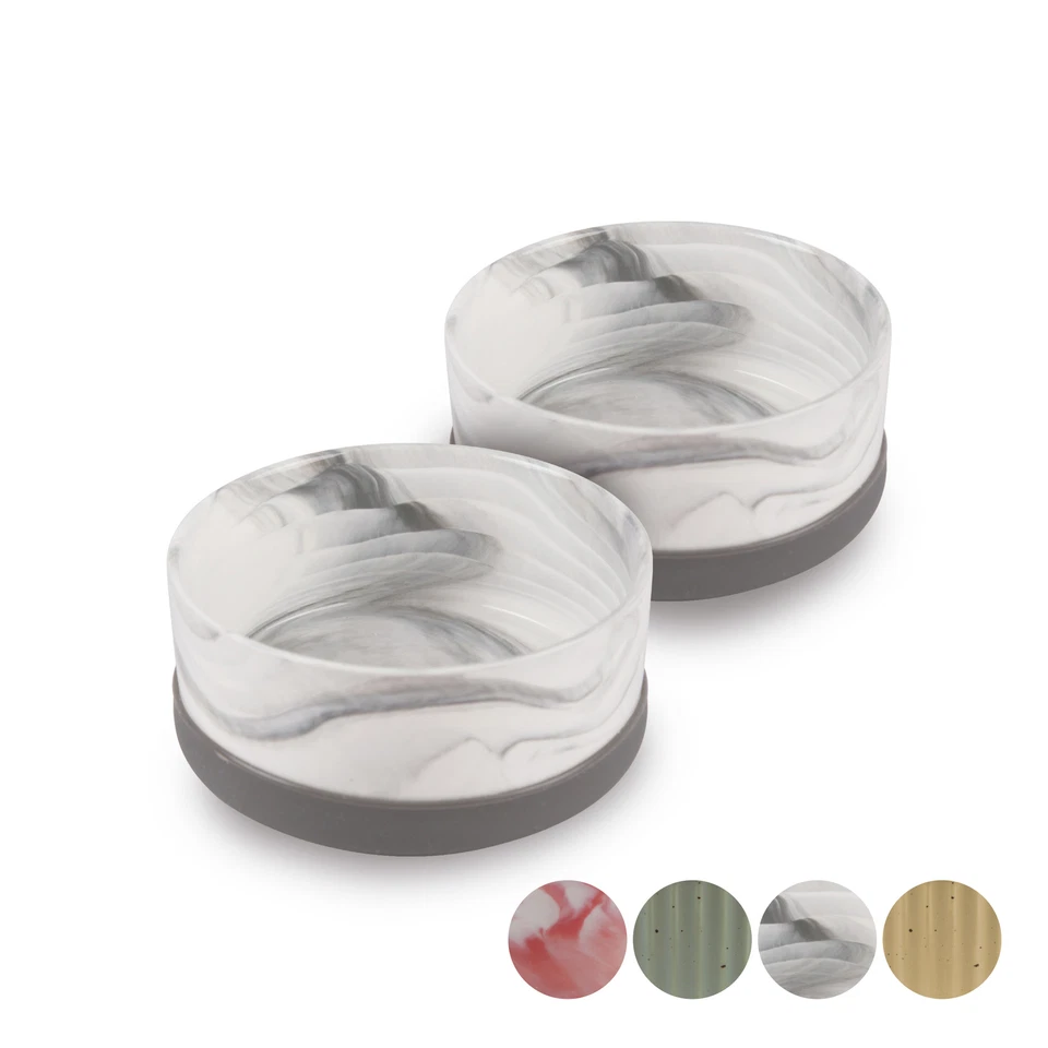 2er Set 400ml Keramik Napf Hunde Hundenapf Futternapf Fressnapf Katze rutschfest - Bild 2 von 4