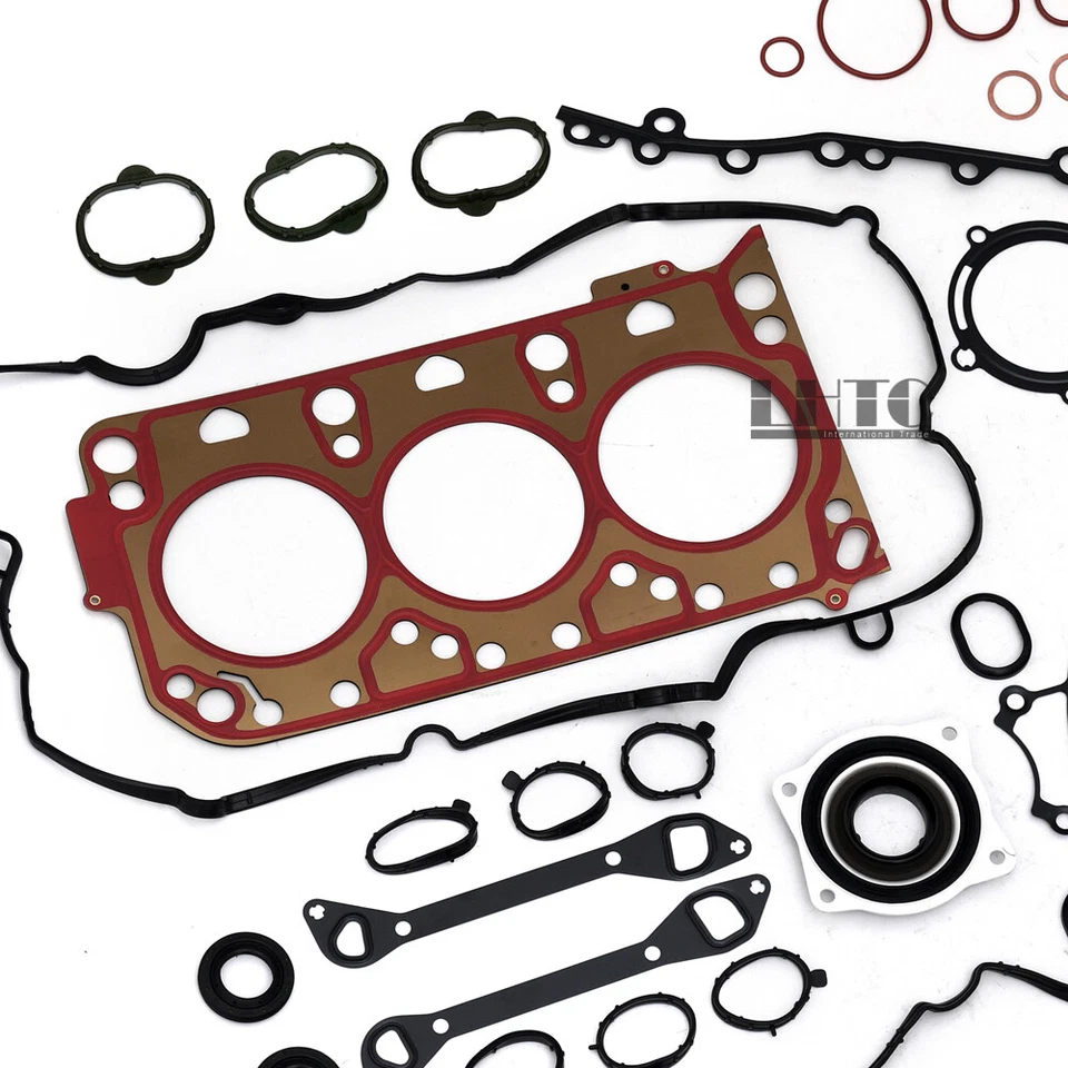 Kit de sellos de junta de revisión de reparación de motor para Porsche Panamera 970 3,6 L V6 M46 Foto 4 de 4