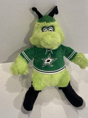 Dallas Stars NHL Hockey Vic Victor E. Green Mascot 12'' Plush Stuffed Animal