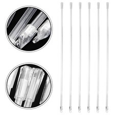 6 Pcs Tilt Rod Curtain Accessories Plastic Blind Wand Blinds Replacement