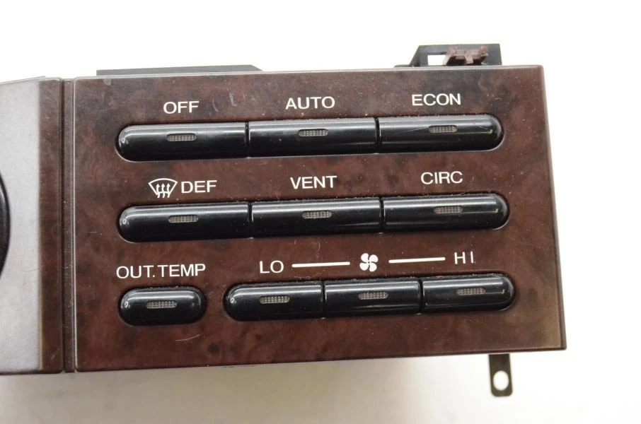 1993-1997 Subaru SVX LSI Driver Left Side Heat and AC Controller - Image 3 of 4