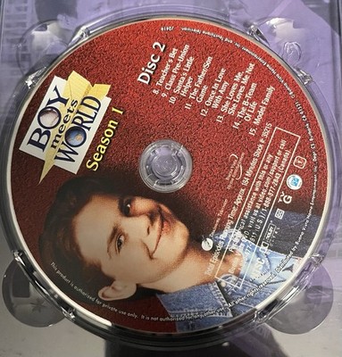 BOY MEETS WORLD*Complete 1. Season DVD Used 3 DVDs- Cory Shawn Mr