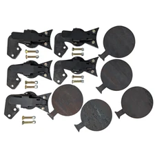 3/8" AR500 Texas Star Target – 10 Target Adapter Package