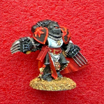 BLACK TEMPLAR LIGHTNING CLAWS SWORD BRETHREN - OOP METAL SPACE MARINE WARHAMMER