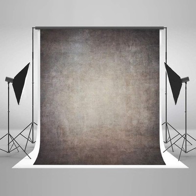 5x7FT Abstract Black Gray Backdrop Photography Gradient Textured Studio Prop