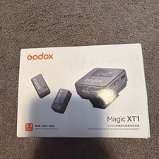 Godox Magic XT1 2.4GHz Dual-Channel Wireless Clip-On Microphone System w/ Case