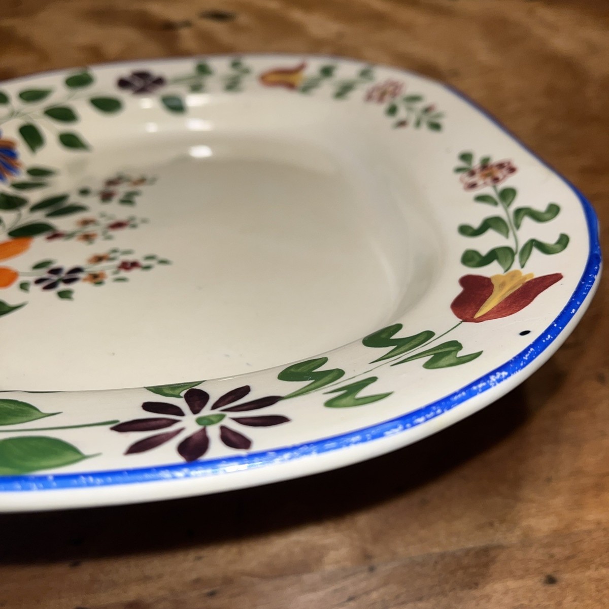 Adams England Royal Ivory Titian Ware Vintage 11.5” Oval Serving