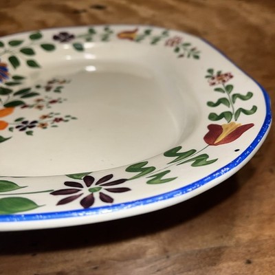 Adams England Royal Ivory Titian Ware Vintage 11.5” Oval Serving