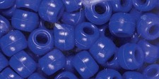Fun Pack Acrylic Pony Beads 250/Pkg Blue