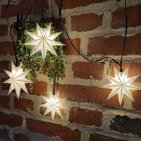 Led-Dekolichterkette Weihnachtslichterkette WeißE Sterne Sterntaler 639504