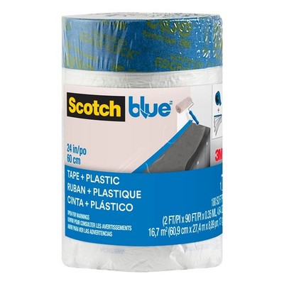 Scotch Blue  Abdeckpapier Nachfüllrolle transparent 60,9 cm x 27,4 m 1 Rolle