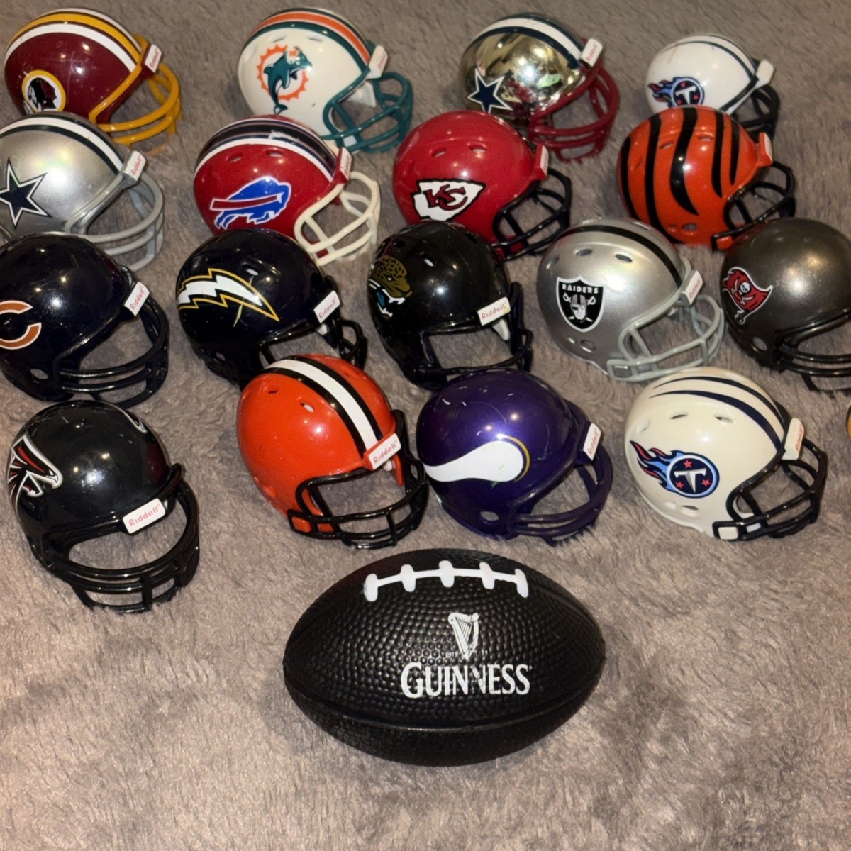 NFL 全チーム ミニヘルメットセット RIDDELL NFL RIDDELL Mini Football Helmets / Complete Set of All 32 Teams