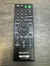 Original OEM Sony Replacement DVD Remote Control RMT-D197A Tested & Working