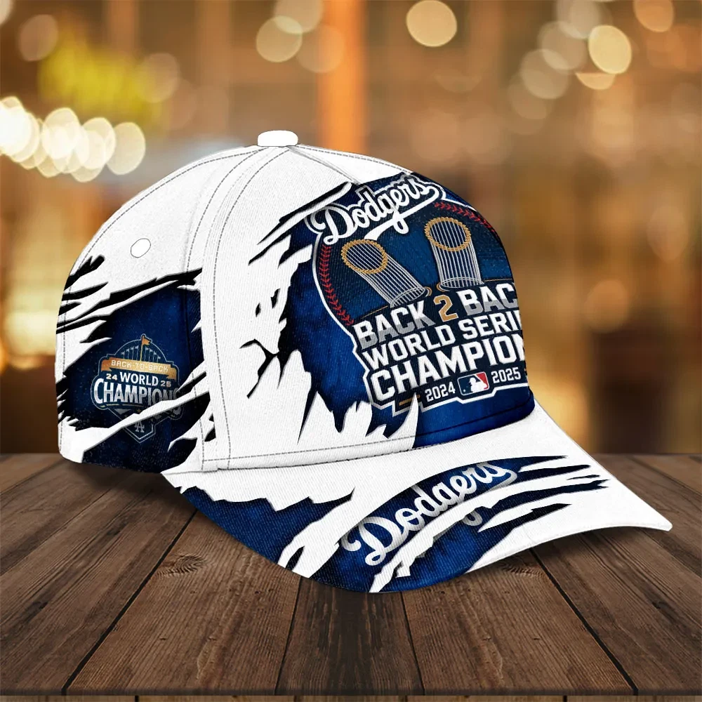 Personalized  Dodgers World Series 2025 Classic Cap