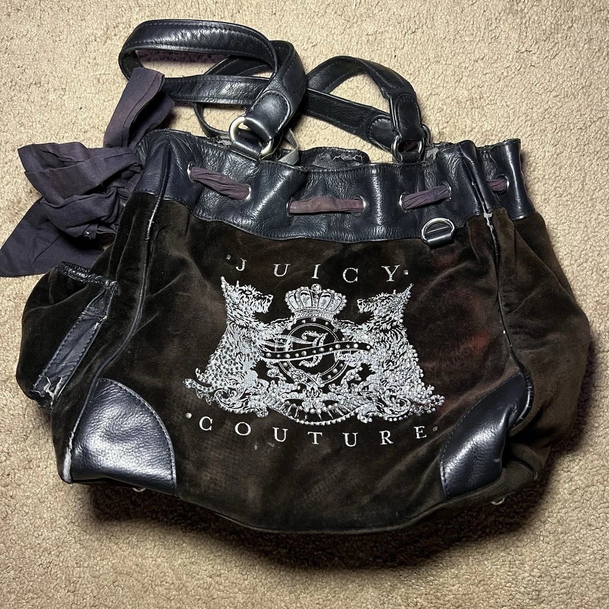 Juicy Couture 大号单肩包女| eBay