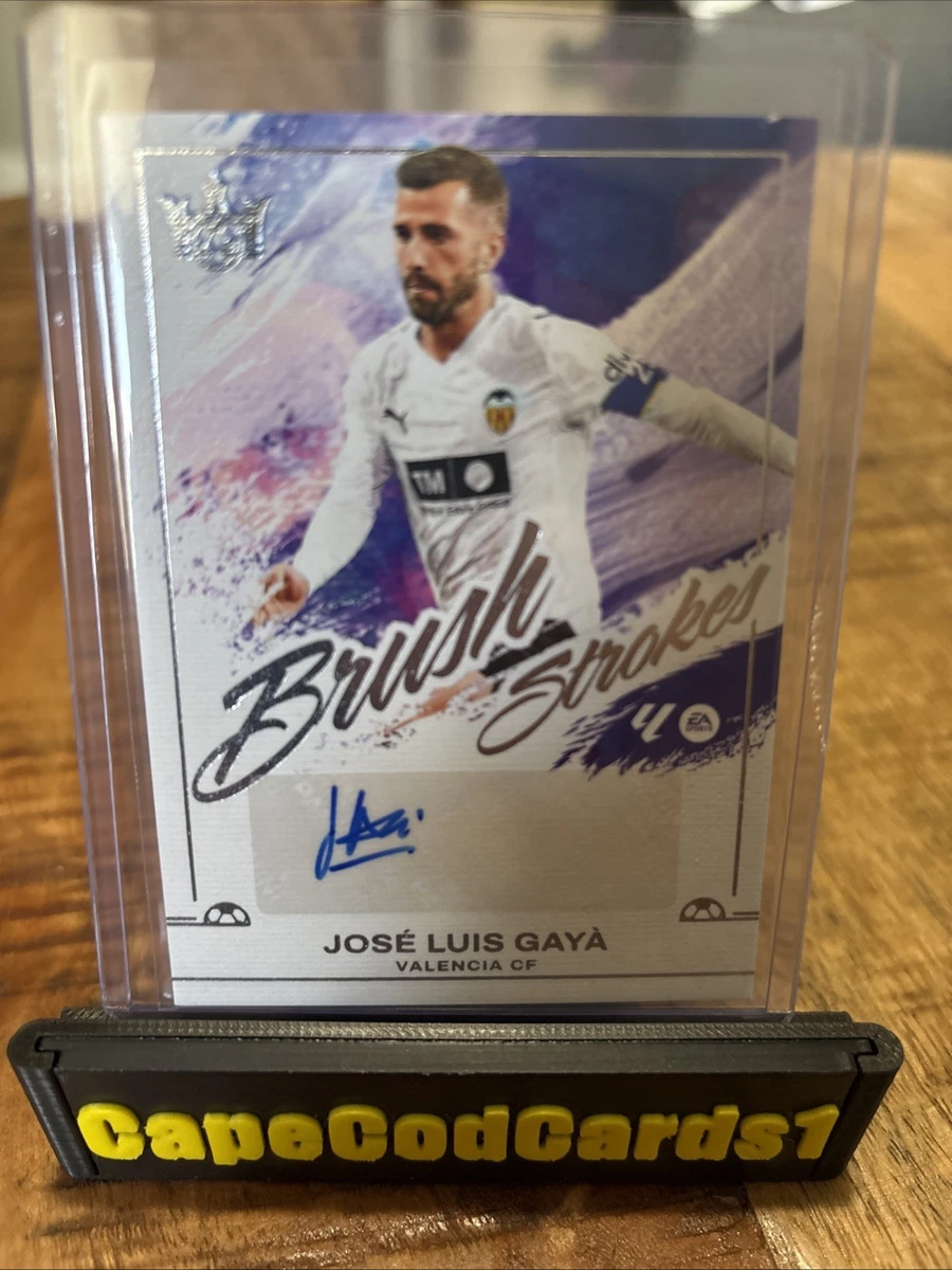 Soccer Valencia Autographed Sports Trading Cards & Accessories for