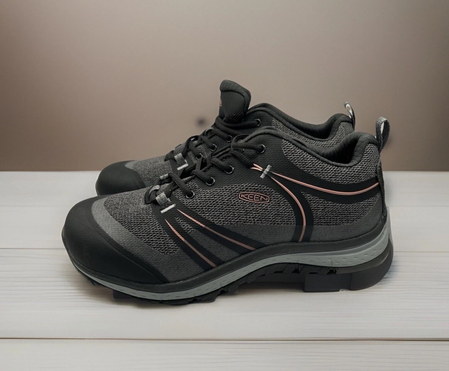 Scarpe KEEN Utility Donna 9 5M Sedona Basse Lavoro Outdoor Grigio ASTM F2413 11