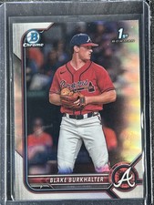 Burkhalter, Blake - 2022 Bowman Draft Chrome - Refractor