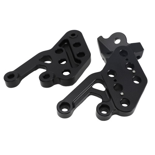 Aluminum Pedal Brackets Pair for Talaria MX3 MX4 Electric Dirt Bike Replacement - Picture 4 of 7