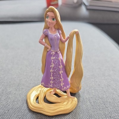 Disney Tangled Rapunzel 3,5'' PVC Figur Mini Statue Cake Topper Figur