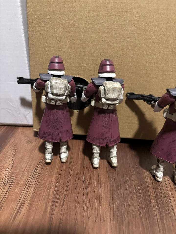 Star Wars Clone Trooper Lote De 3 Clones De La Era Sith Marines Galácticos Foto 4 de 4