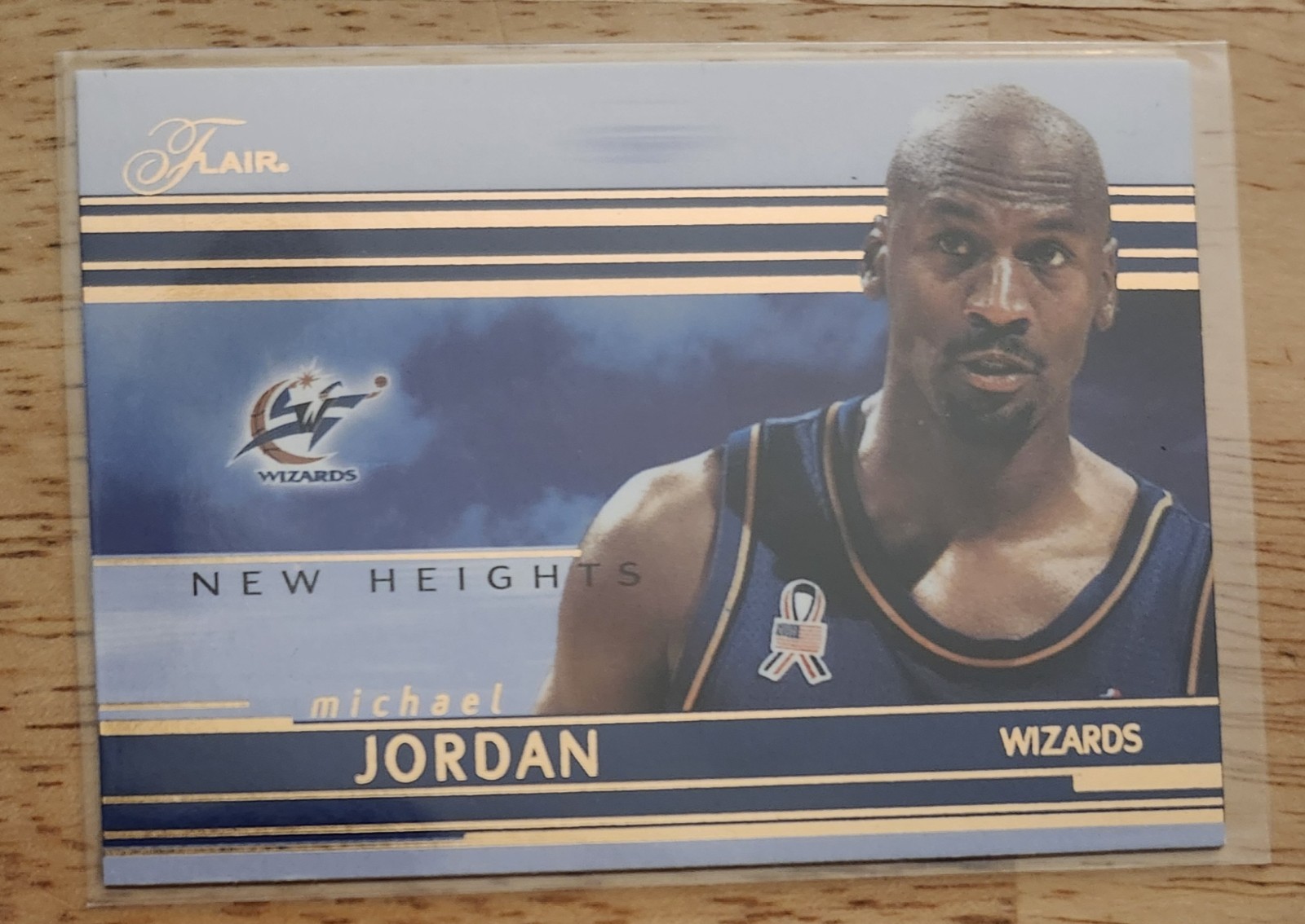 2002-2003 Flair / Fleer MICHAEL JORDAN New Heights #11NH of 20NH *MINT* Wizards