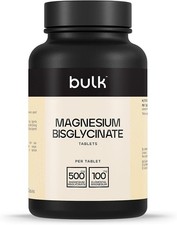Bulk Magnesium Glycinate Bisulcate Tablets, 1000mg, 60 Tablets 0.13 per thousand milligrams