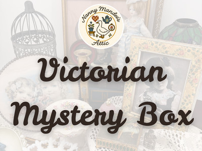 Victorian Vintage Mystery Box Curated Decor Trinkets Antique Style