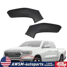 For Ram 1500 2019-2024 2022 Front Upper Bumper End Filler Panel Pair 68403910ae