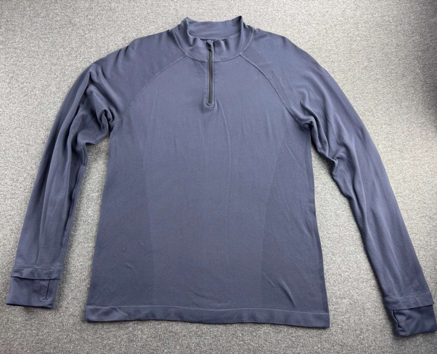 Fabletics Performance 1/4 Zip Pullover Top Long S… - image 2