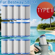 16x Filter Filterkartusche Poolfilter Filterp...